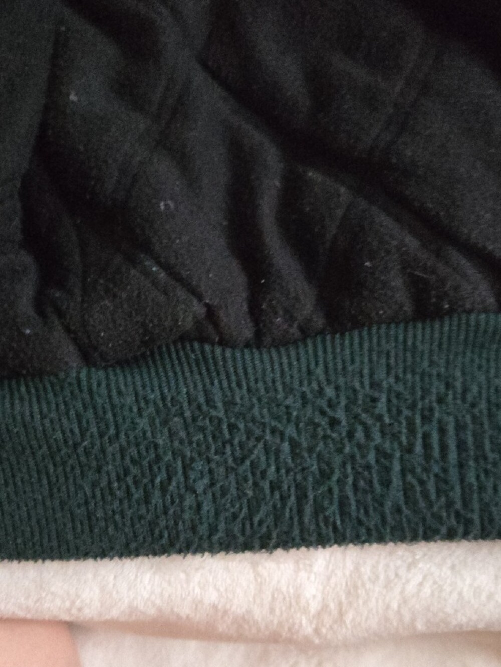 VTG Carhartt Men's Green Santa Fe Canvas Jacket with Dark Brown Corduroy Collar - Picture 13 of 16